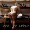 Local Columbus sluts personal